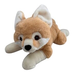 Wild Republic Coyote Plush Fox Stuffed Animal 16 Inch Tan Cream Recycled Toy